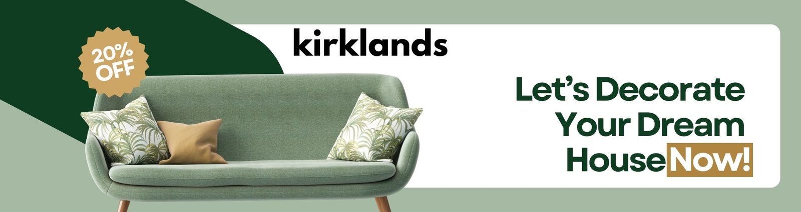 kirklands Banner