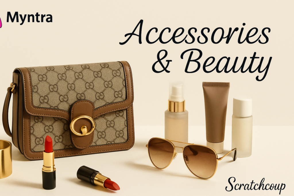 Accessories & Beauty Products – Myntra Deals with Scratchcoup
