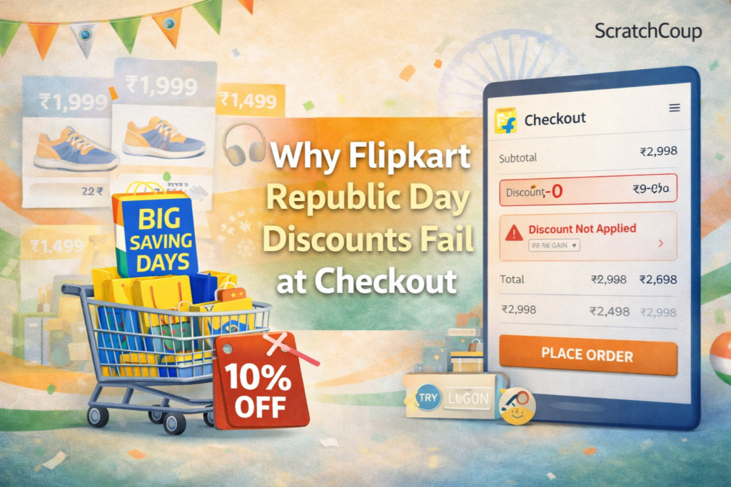 Why Flipkart Republic Day Discounts Fail at Checkout